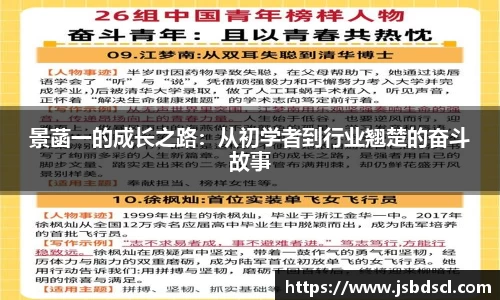 景菡一的成长之路：从初学者到行业翘楚的奋斗故事